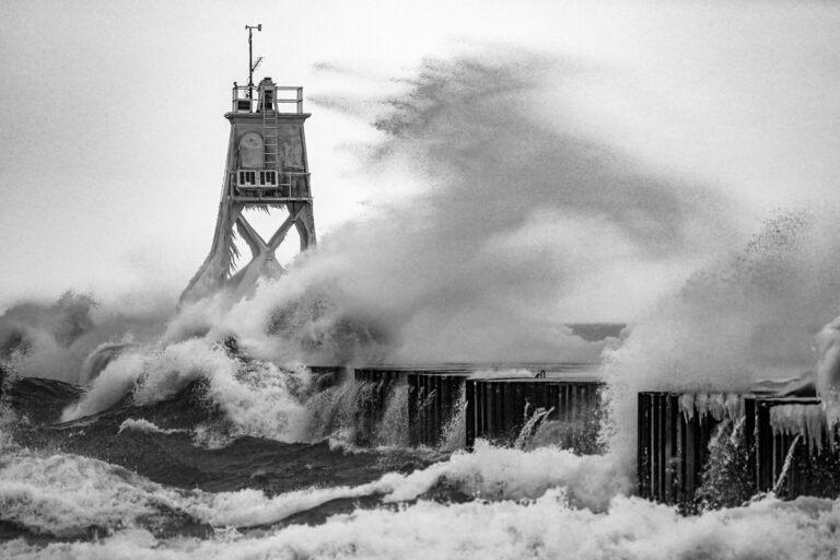 Stormy Day on Lake Superior photograph by Al Kiecker